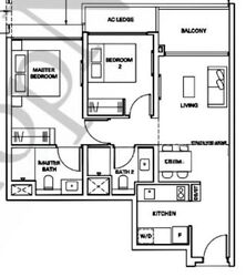 The Watergardens At Canberra (D27), Apartment #604811751